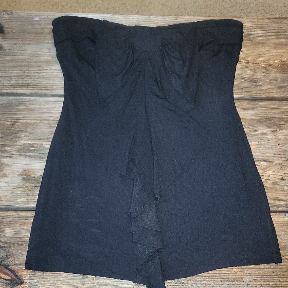 Bailey 44 Elegant Black Strapless Top